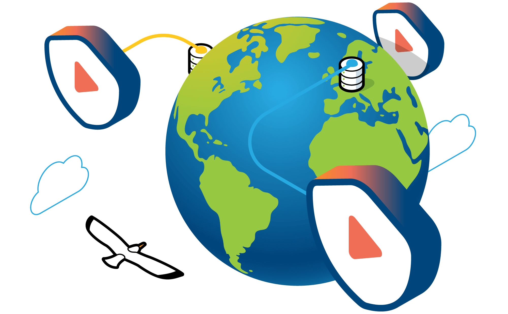 Axinom DRM Guarantees a maximum availability with a 99.999% SLA Axinom DRM Guarantees a maximum availability with a 99.999% SLA illustration